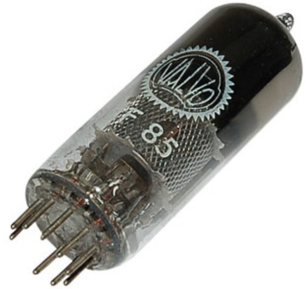 EF85, Elektronenröhre, Pentode, Noval, 9-pol, 6,3 V