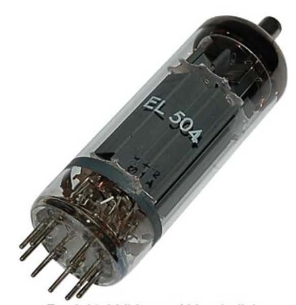 EL504, Elektronenröhre, Leistungsröhre, Magnoval, 6,3 V