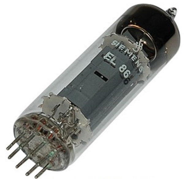EL86, Elektronenröhre, Leistungsröhre, Noval, 9-pol, 6,3 V