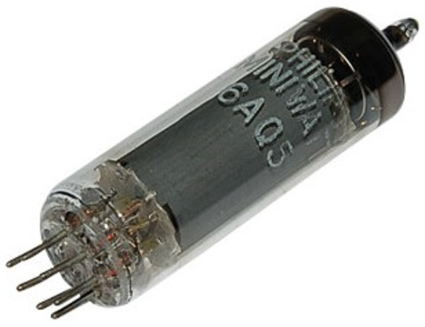 EL90, Elektronenröhre, Leistungsröhre, Miniatur, 7-pol, 6,3 V