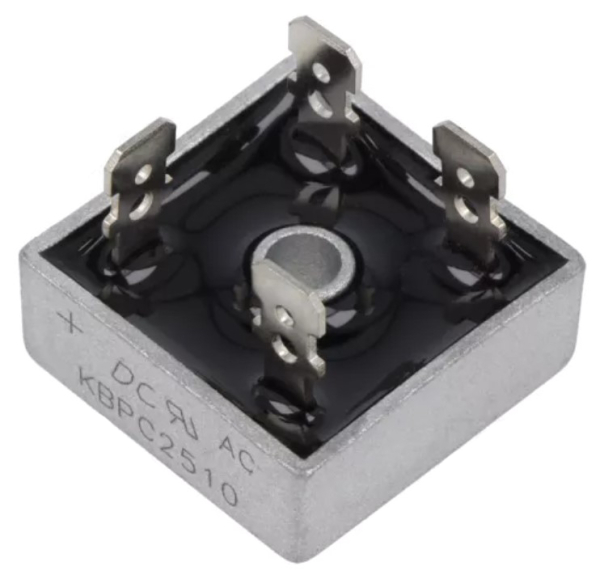 KBPC2510, Brückengleichrichter: einphasig; Urmax: 1kV; If: 25A; Ifsm: 400A