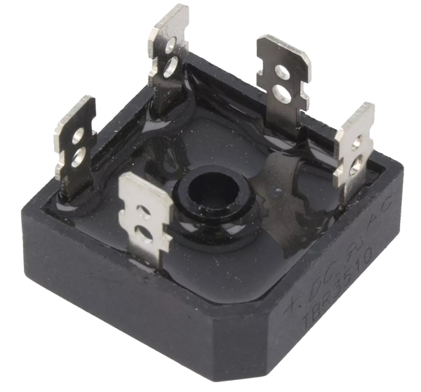 TBR3510, Brückengleichrichter: dreiphasig; Urmax: 1kV; If: 35A; Ifsm: 400A