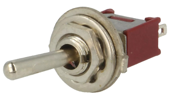 Schalter: Hebelschalter; Pos: 3; SP3T; ON-OFF-ON; 1A/250VAC; 20mΩ
