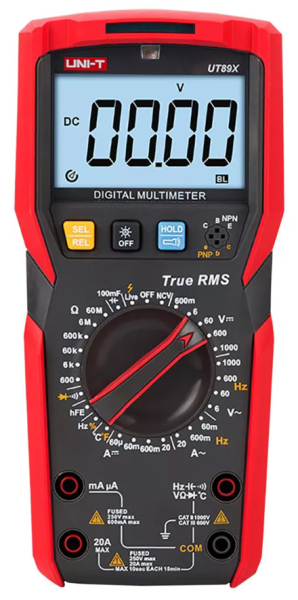 Digitaler Multimeter; LCD; (6000); VDC: 600mV,6V,60V,600V,1kV