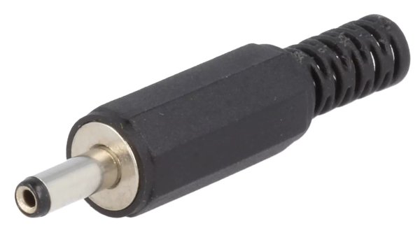 Steckverbinder: zur DC-Stromversorgung; Stecker; weiblich; Löten