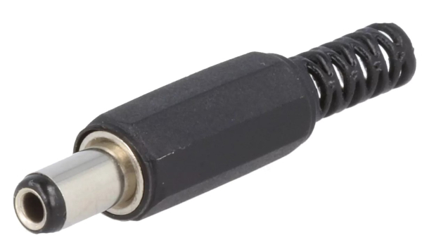 Steckverbinder: zur DC-Stromversorgung; Stecker; weiblich; Löten