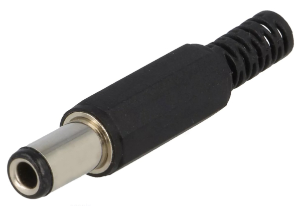 Steckverbinder: zur DC-Stromversorgung; Stecker; weiblich; Löten