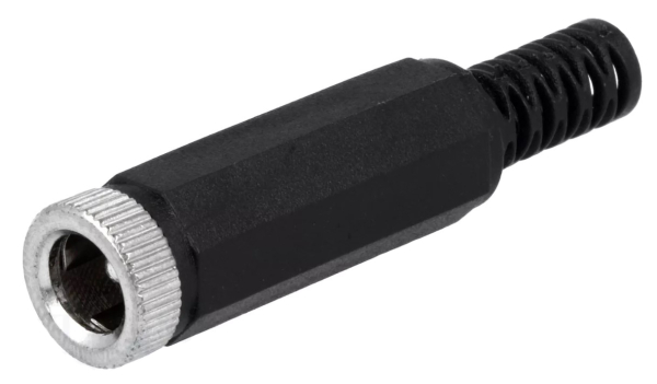 Steckverbinder: zur DC-Stromversorgung; Stecker; männlich; Löten