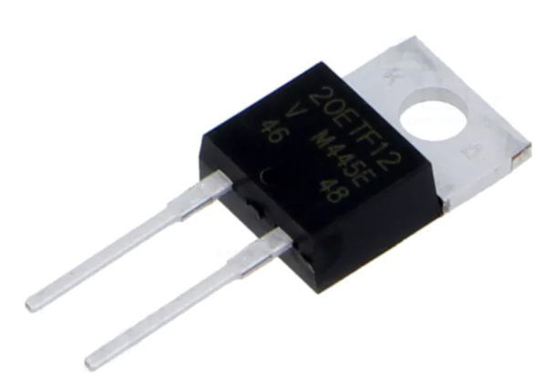 VS-20ETF12-M3,  Diode: Gleichrichter; THT; 1,2kV; 20A; Tube; Ifsm: 320A; TO220AC